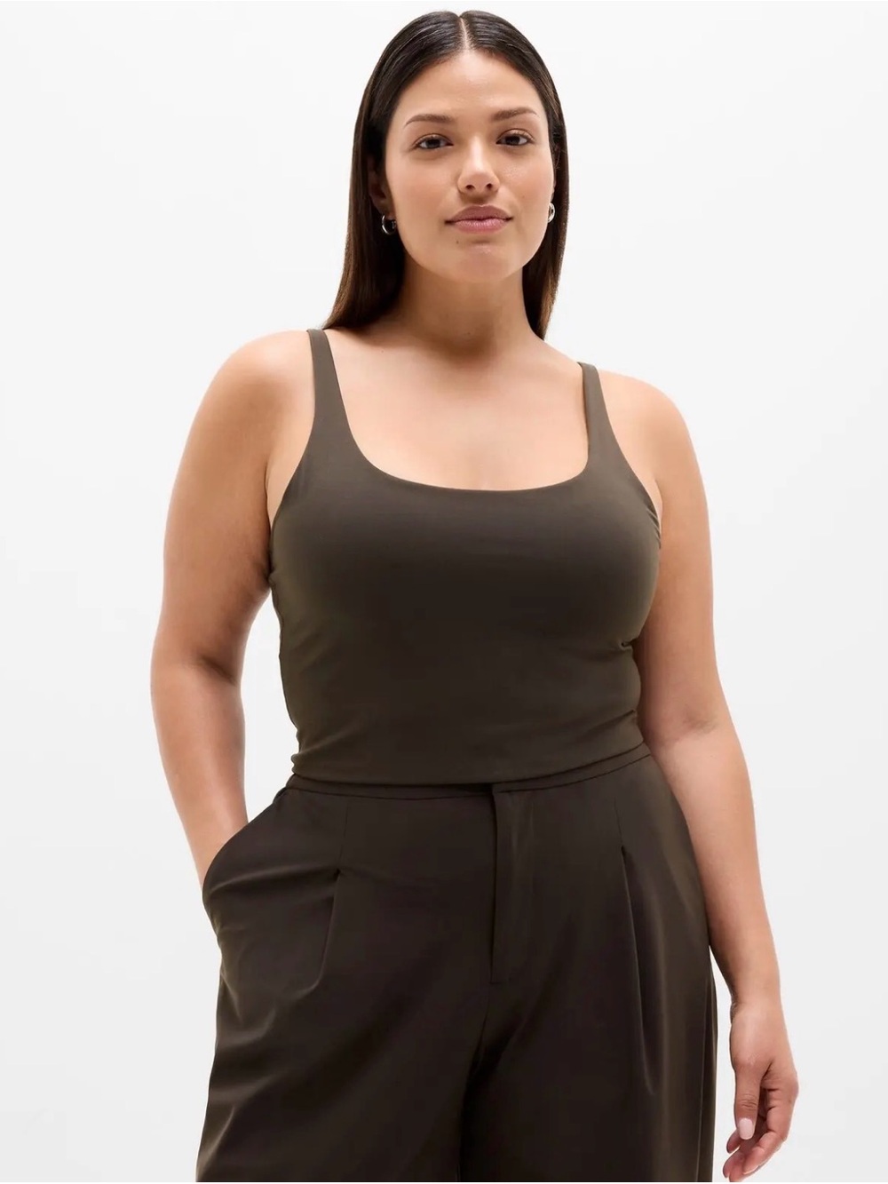 Athleta BodyMove Cropped Cami Tank - NWOT